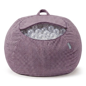 KiddyMoon fotel 2w1 worek na pluszaki
