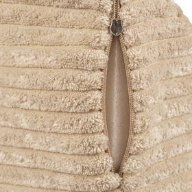 KiddyMoon FOTEL z poduszką KFMP-700 Mebel piankowy, beżowy