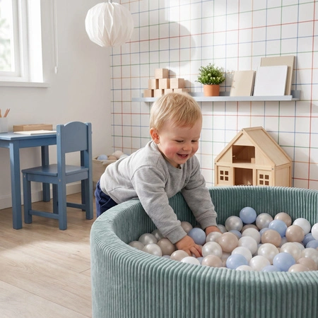 KiddyMoon ANAFI basen piankowy z piłeczkami 7 cm