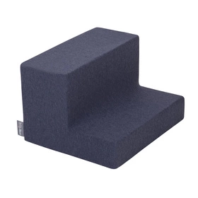 KiddyMoon Piankowy plac zabaw PPZP-KW30D-122 z piłeczkami Zabawka plac zabaw, granatowy: biały-szary-mięta