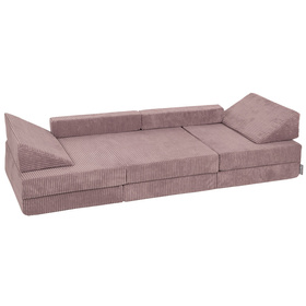 KiddyMoon Kanapa KKM-1400 Mebel piankowy, fioletowy