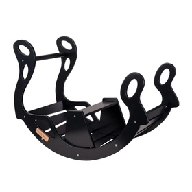 KiddyMoon Bujak dla dzieci WR-001 Zabawka na biegunach, black