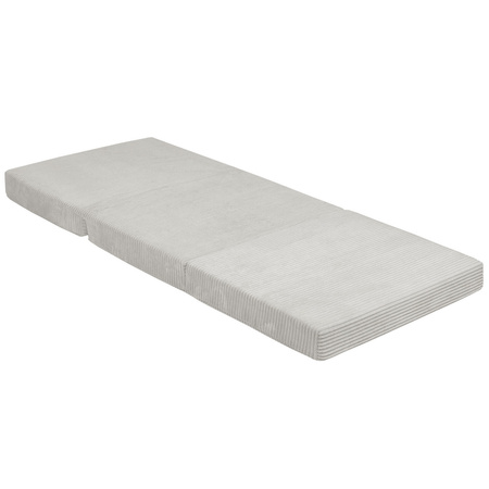 KiddyMoon Materac KMM-1650 Mebel piankowy, jasnoszary