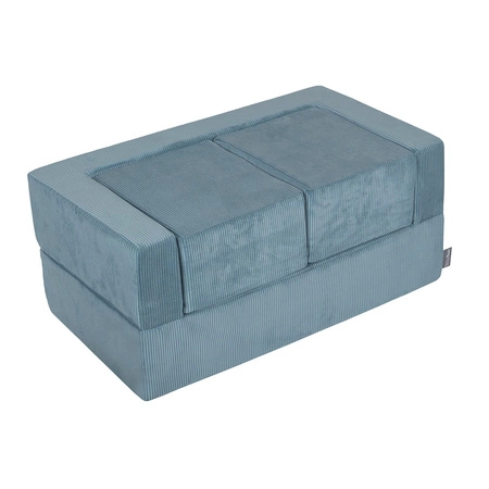 KiddyMoon SBM-2P-660 Mebel piankowy, niebieski