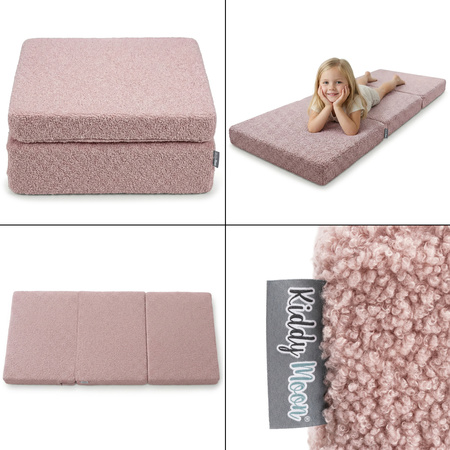 KiddyMoon TEDDY KMMP-1650 materac piankowy z poduszką
