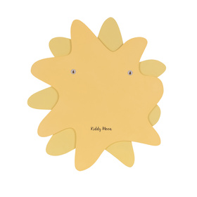 KiddyMoon Relief 3D BR-001 Sun Akcesoria dekoracje, słońce: żółty