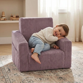 KiddyMoon KM FTR LONG fotelik piankowy 2w1