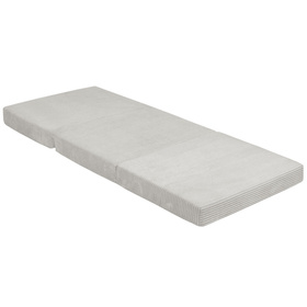 KiddyMoon Materac KMM-1650 Mebel piankowy, jasnoszary
