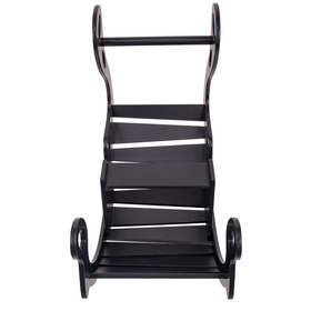 KiddyMoon Bujak dla dzieci WR-001 Zabawka na biegunach, black