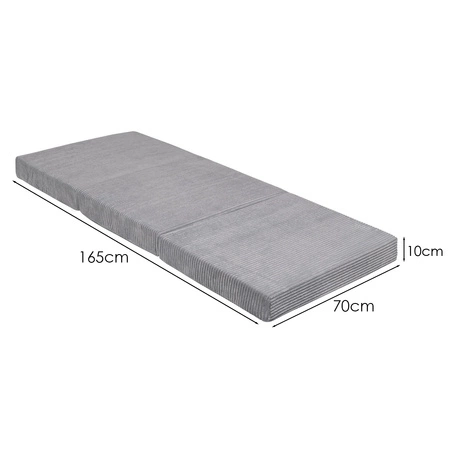 KiddyMoon Materac KMM-1650 Mebel piankowy, ciemnoszary