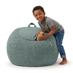 KiddyMoon fotel 2w1 worek na pluszaki