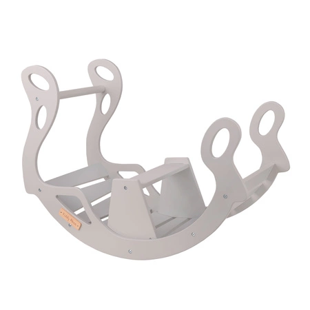 KiddyMoon Bujak dla dzieci WR-001 Zabawka na biegunach, grey