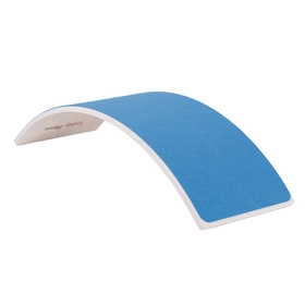 KiddyMoon Deska balansująca BB-002 Zabawka sportowa, white/blue felt