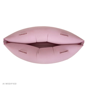 KiddyMoon IP-001 Dmuchana łódka Zabawka sensoryczna, różowy
