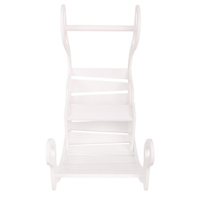 KiddyMoon Bujak dla dzieci WR-001 Zabawka na biegunach, white