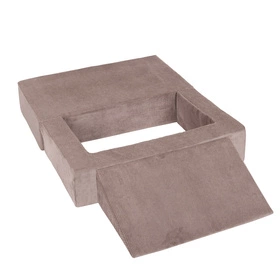 KiddyMoon SBMP-K-900 Mebel piankowy, ciemnobeżowy: pastelowy beż-miedziany-perła