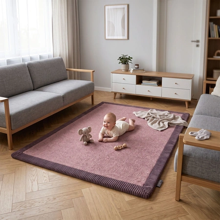 KiddyMoon dywanik dziecięcy z pokrowcem