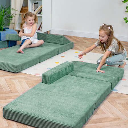 KiddyMoon Materac KMM-1650 Mebel piankowy, zielony