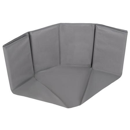  Suchy basen składany BS-100X z piłeczkami 6cm Zabawka kojec, szary: biały-szary-mięta