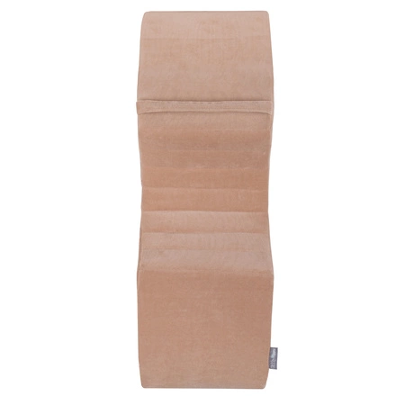 KiddyMoon Piankowy skoczek Bean Zabawka bujak, róż pustyni