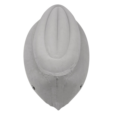KiddyMoon IP-001 Dmuchana łódka Zabawka sensoryczna, szary