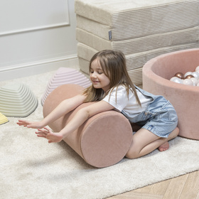 KiddyMoon Piankowy plac zabaw VELVET PPZV-241 Zabawka plac zabaw, róż pustyni