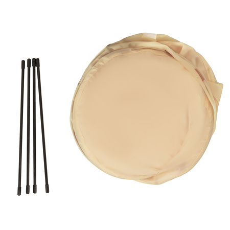 Kojec rozkładany NK-200X z piłeczkami 7cm Zabawka kojec, jasny beż: pastelowy beż-pastelowy niebieski-pastelowy żółty-mięta