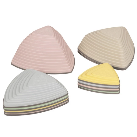 KiddyMoon Kamienie balansujące RS-001 Zabawka sportowa, multicolor