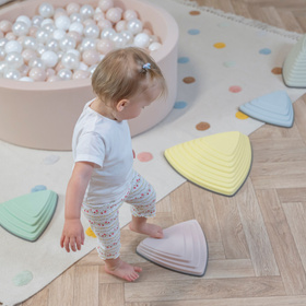 KiddyMoon Kamienie balansujące RS-001 Zabawka sportowa, multicolor