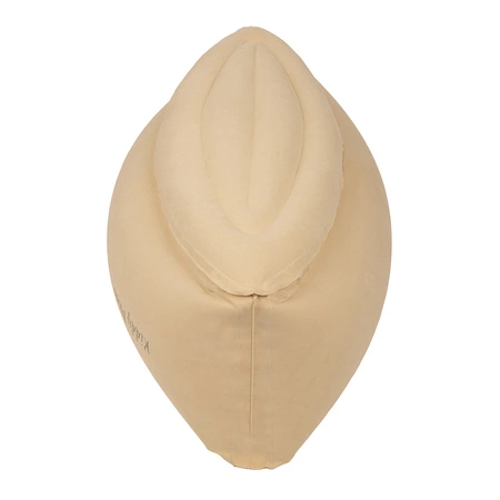 KiddyMoon IP-001 Dmuchana łódka Zabawka sensoryczna, beżowy