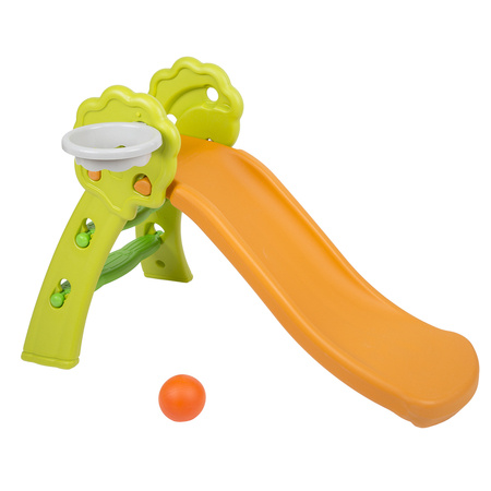 SL-001A Zabawka zjeżdżalnia, pomarańcz-zielony-zielony